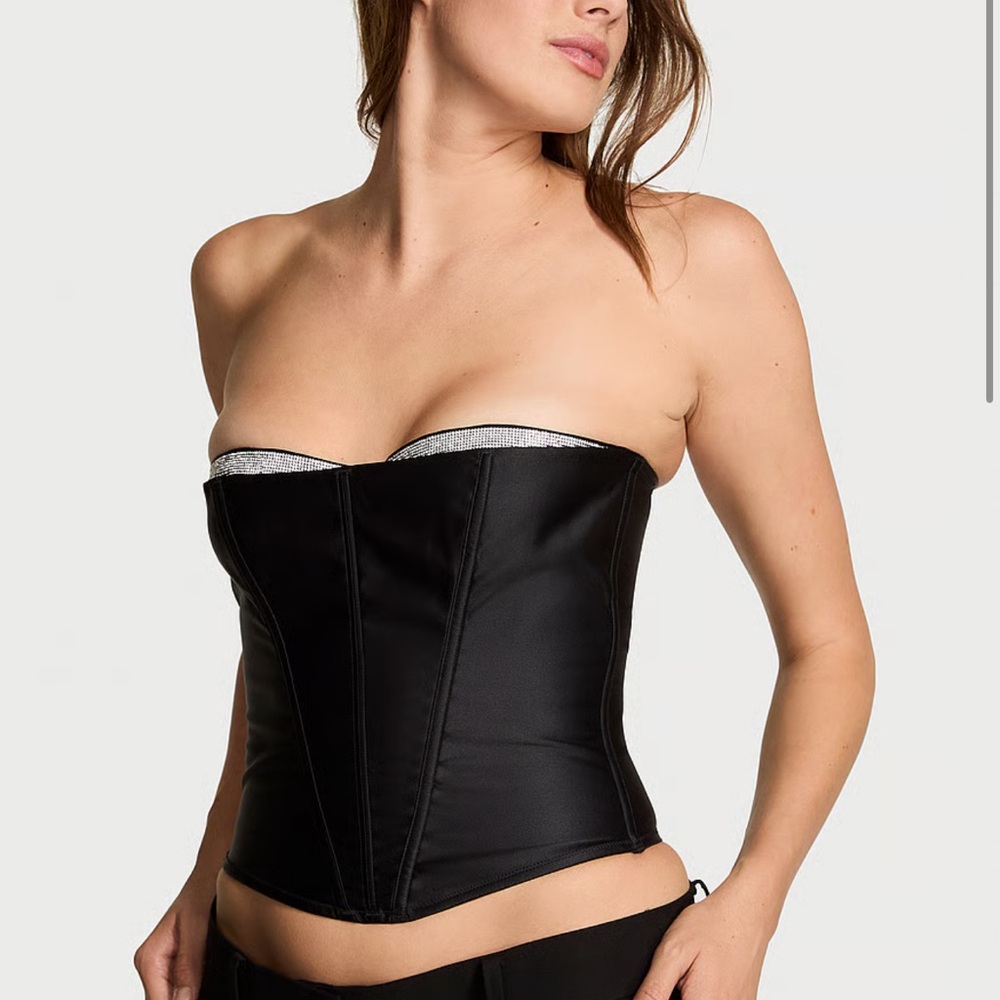CLOSET CLOSING* Victoria's Secret Gradient Shine Strapless Corset TopVERY SEXY